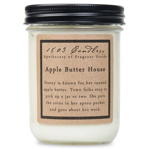 Apple Butter House-14oz Jar Candle - Village Floral Designs and Gifts