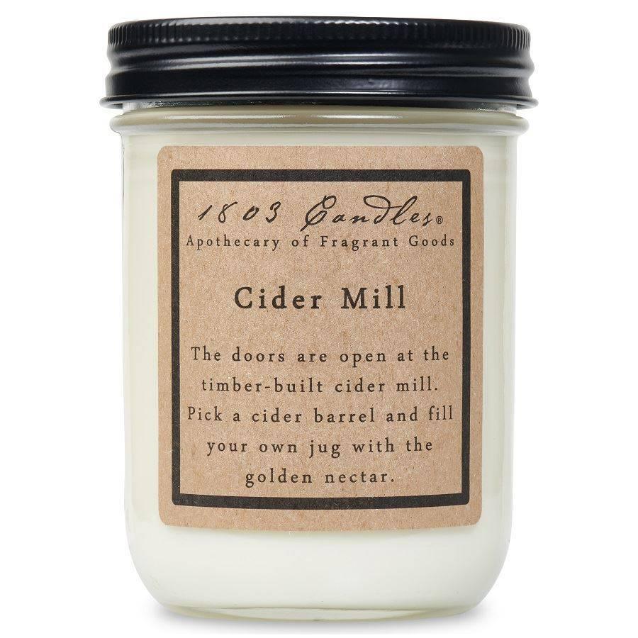 Cider Mill 14 oz Jar Candle - Village Floral Designs and Gifts