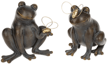Load image into Gallery viewer, Sitting Frog Figurines - Village Floral Designs and Gifts
