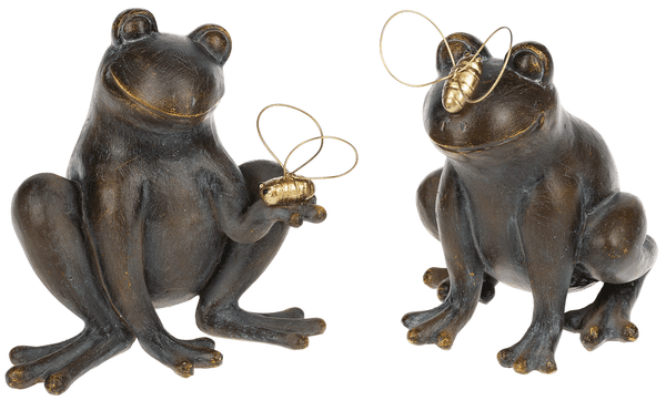 Sitting Frog Figurines - Village Floral Designs and Gifts