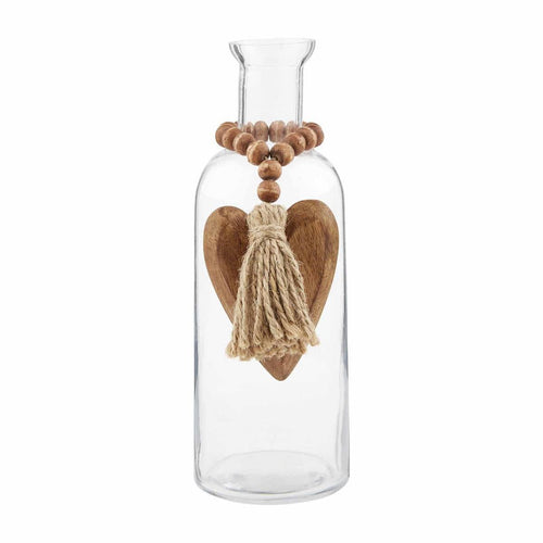 Heart Bud Vase - Village Floral Designs and Gifts