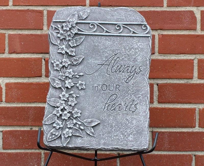 Ivy Plaque-Always In our Hearts - Village Floral Designs and Gifts