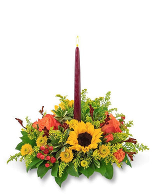 Autumnal Equinox Centerpiece - Village Floral Designs and Gifts