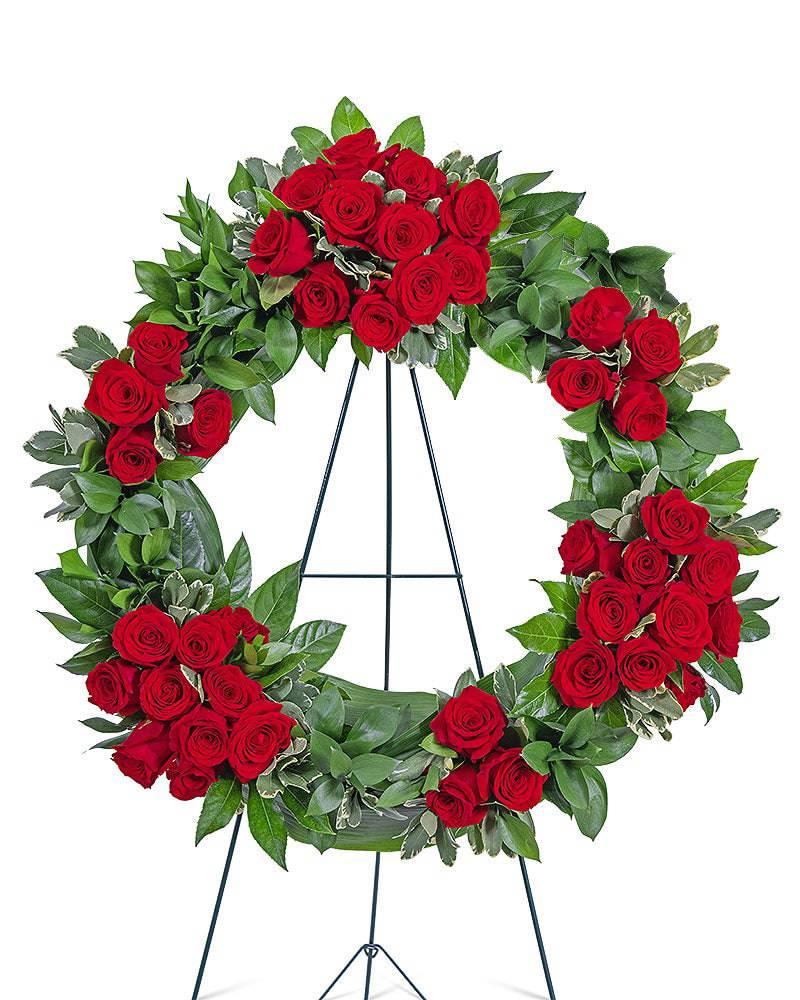 Serene Sanctuary Wreath - Village Floral Designs and Gifts