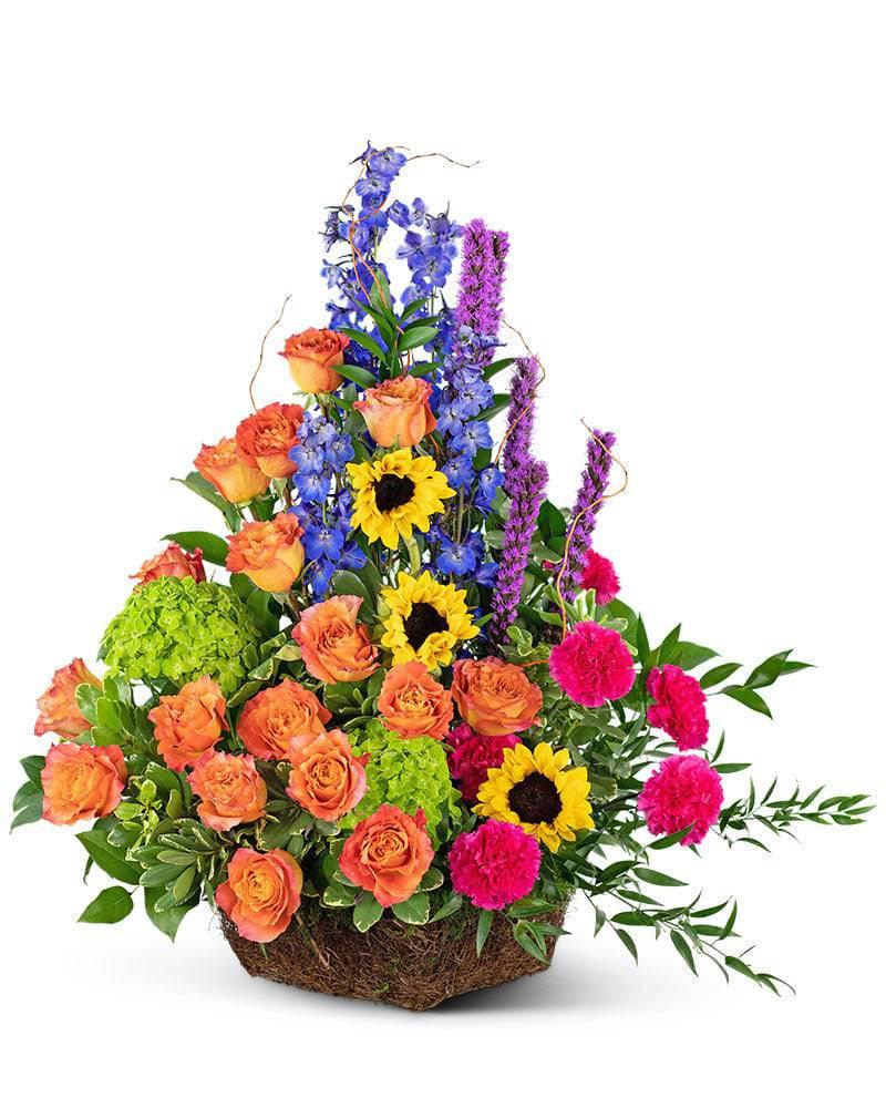 Treasured Memories Basket - Village Floral Designs and Gifts
