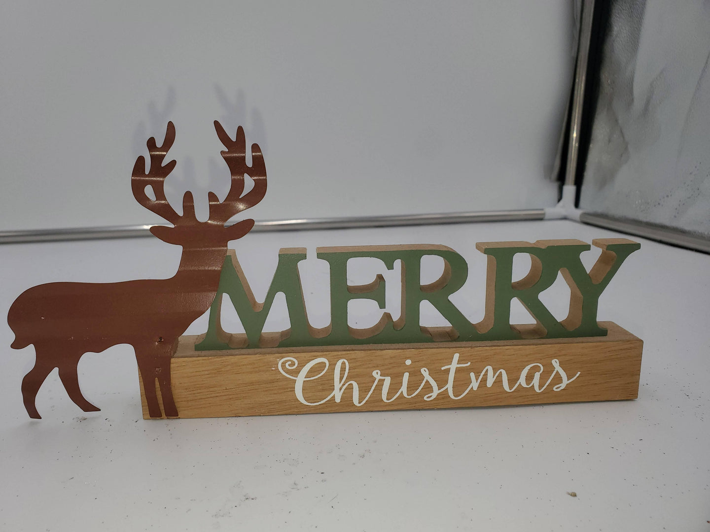 Merry Christmas & Deer - Village Floral Designs and Gifts